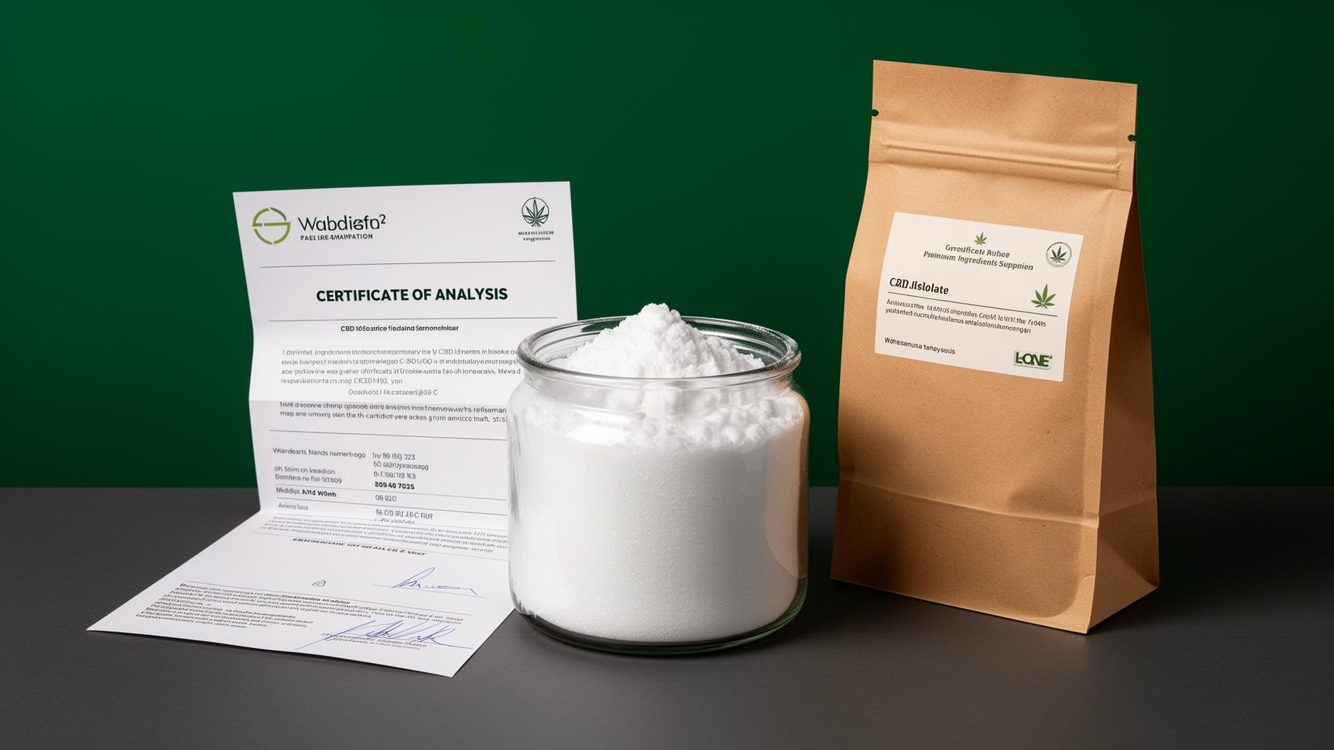 About Wholesale CBD Isolate B2B CBD isolate powder supplier