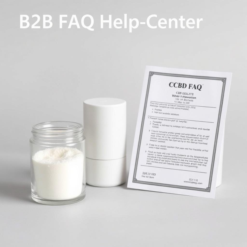 Wholesale CBD Isolate FAQ for bulk CBD isolate buyers